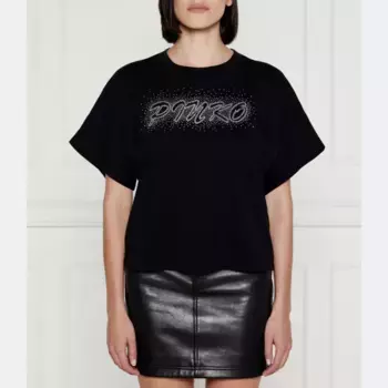 Футболка свободного кроя Pinko, черный
