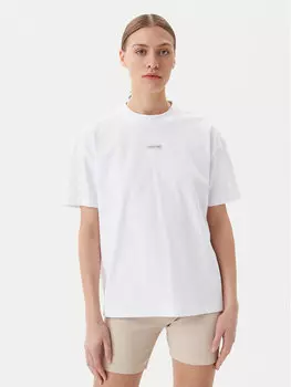 Футболка свободного кроя Placed Institutional J20J225539 Calvin Klein Jeans, белый