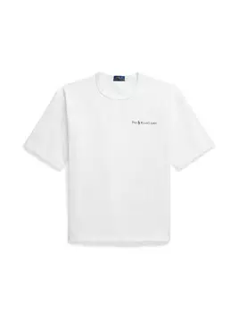 Футболка свободного кроя Polo Ralph Lauren, белый