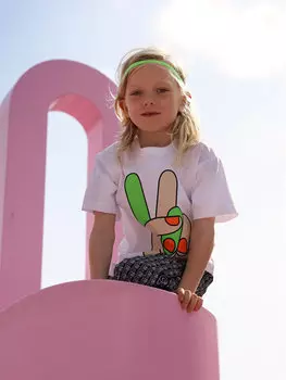 Футболка свободного кроя Reima, белый