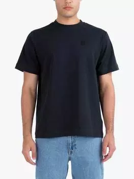 Футболка свободного кроя с люксембургским принтом на спине LUKE 1977, цвет Dark Charcoal