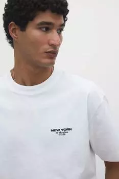 Футболка свободного кроя с принтом H&M, мультиколор