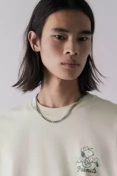 Футболка свободного кроя с принтом H&M, мультиколор