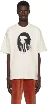 Футболка свободного кроя с принтом логотипа Off-White Pray BAPE