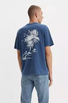 Футболка свободного кроя с рисунком на спине Levi'S, мультиколор
