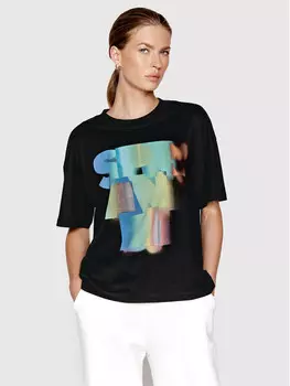 Футболка свободного кроя Sprandi, черный