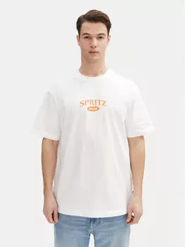 Футболка свободного кроя Spritz 22034398 Only & Sons, белый