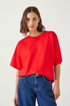 Футболка свободного кроя «Тамара» Hush, красный