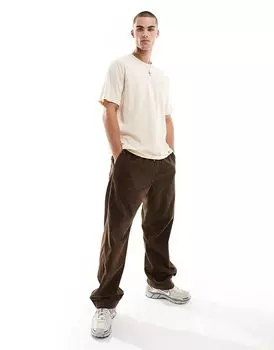 Футболка свободного кроя Tech цвета тапиока кремового бежевого цвета Superdry