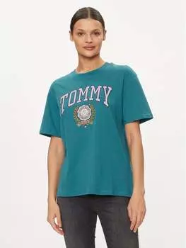Футболка свободного кроя Tommy Jeans, синий