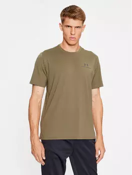 Футболка свободного кроя Under Armour, хаки