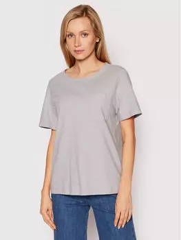 Футболка свободного кроя United Colors Of Benetton, серый