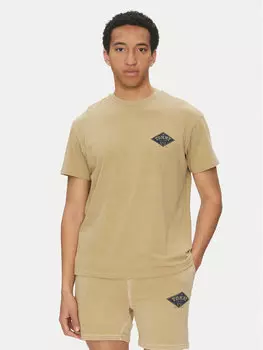 Футболка свободного кроя Varsity DM0DM20806 Tommy Jeans, бежевый