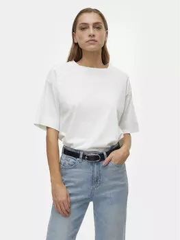 Футболка свободного кроя Vero Moda, белый