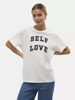 Футболка свободного кроя Vero Moda, белый