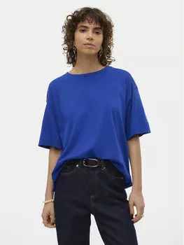 Футболка свободного кроя Vero Moda, синий