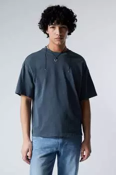 Футболка свободного кроя Weekday, синий