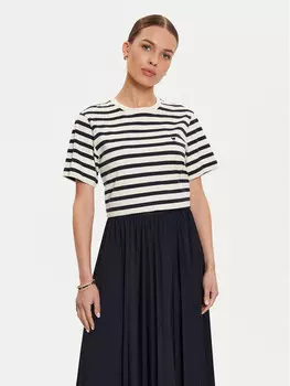 Футболка свободного кроя Weekend Max Mara, мультиколор