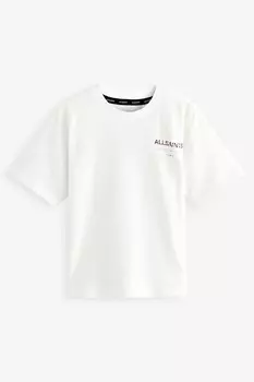 Футболка свободного покроя для девочек Underground Crew из 100% хлопка Smallsaints, белый