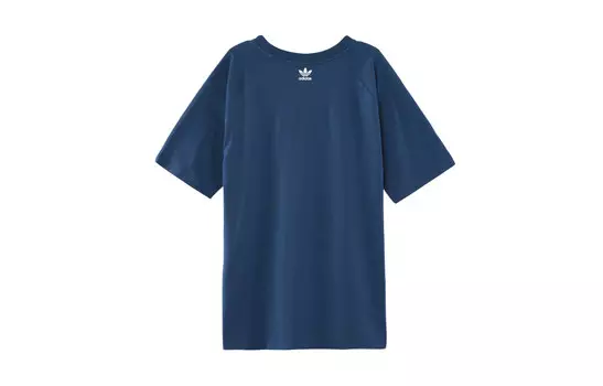 Футболка свободного покроя с большим трилистником для мужчин Adidas Originals