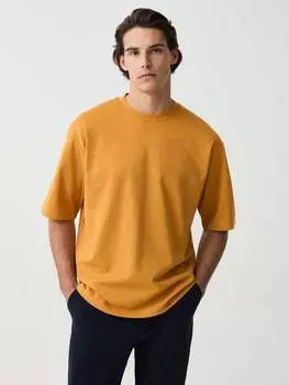 Футболка свободного покроя с круглым вырезом Ovs, цвет caramel yellow