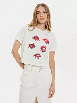 Футболка свободного покроя Vero Moda, белый