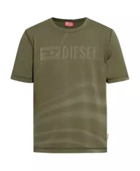 Футболка t-adjust-r13 Diesel, зеленый