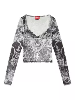 Футболка T-Antica Diesel, серый
