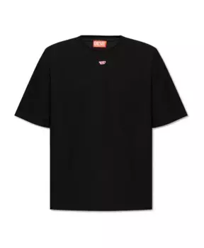 Футболка T Boxt D с логотипом Diesel, черный