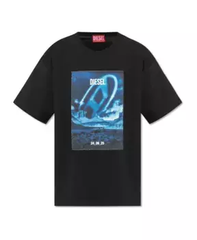 Футболка t boxt q16 Diesel, черный