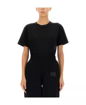 Футболка T By Alexander Wang, черный