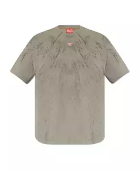 Футболка T Cos с логотипом Diesel, серый