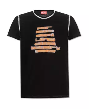 Футболка T Diegor Raw N2' Diesel, черный