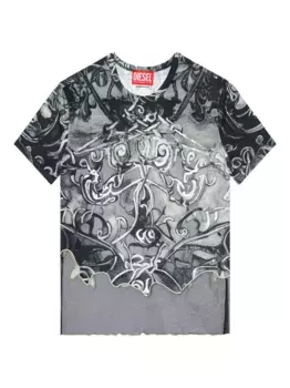 Футболка T-Inlay DIESEL, черный