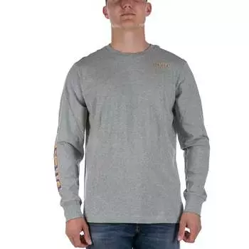 Футболка t just ls e7 серая Diesel, серый