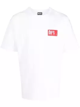 Футболка T-Nlabel с логотипом Diesel, белый