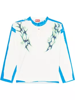 Футболка T-Olavi-A-Ser-Graffiti-JAP Diesel, белый