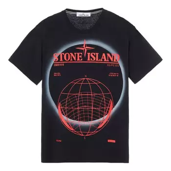 Футболка t-shirt 'black' Stone Island, черный