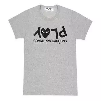 Футболка t-shirt 'grey' Comme Des Garcons Play, серый