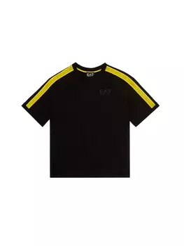 Футболка t-shirt logo series boy Ea7, черный