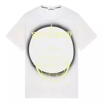 Футболка t-shirt 'white' Stone Island, белый