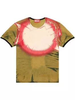 Футболка T-Ucutie-Long-Q1 Diesel, зеленый