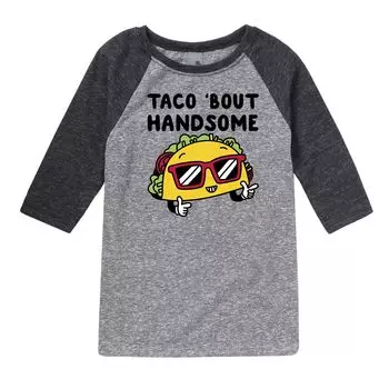 Футболка Taco Bout Handsome с рисунком реглан для мальчиков 8–20 лет Licensed Character