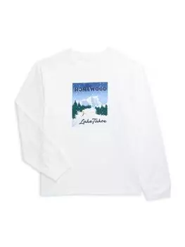 Футболка Tahoe для мальчика Janie And Jack, белый