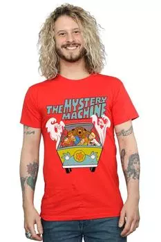 Футболка «Таинственная машина» Scooby Doo, красный