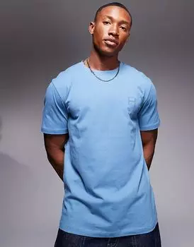 Футболка tales светло-голубого цвета BOSS Orange