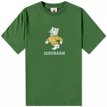 Футболка-талисман Icecream, зеленый