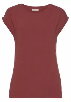 Футболка Tamaris Shirt, цвет cherry red