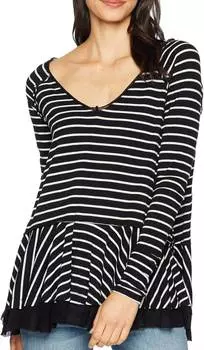 Футболка Tangerine черного цвета Free People