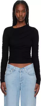 Футболка Таня Твист AGOLDE, черный